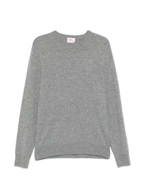 FROM FUTURE crew-neck ribbed-trim sweater