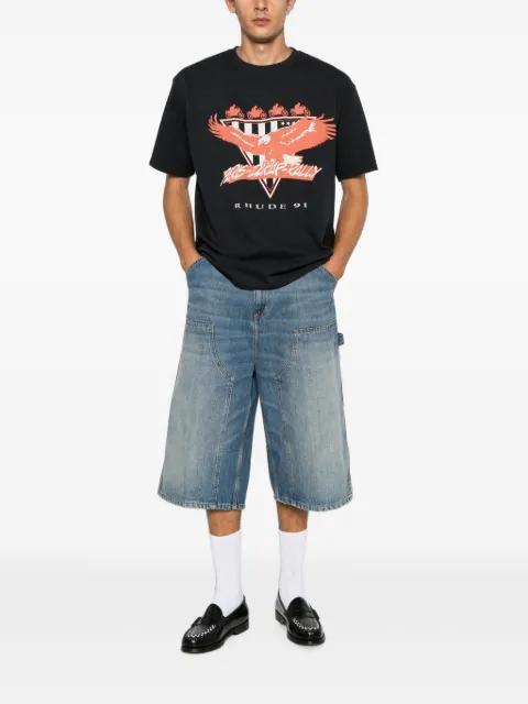 RHUDE Stage Racing graphic-print T-shirt