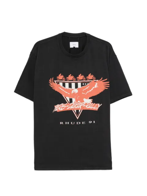 RHUDE Stage Racing graphic-print T-shirt
