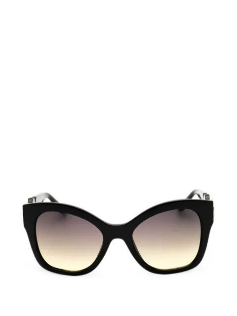 GUESS EYEWEAR logo-plaque cat-eye sunglasses