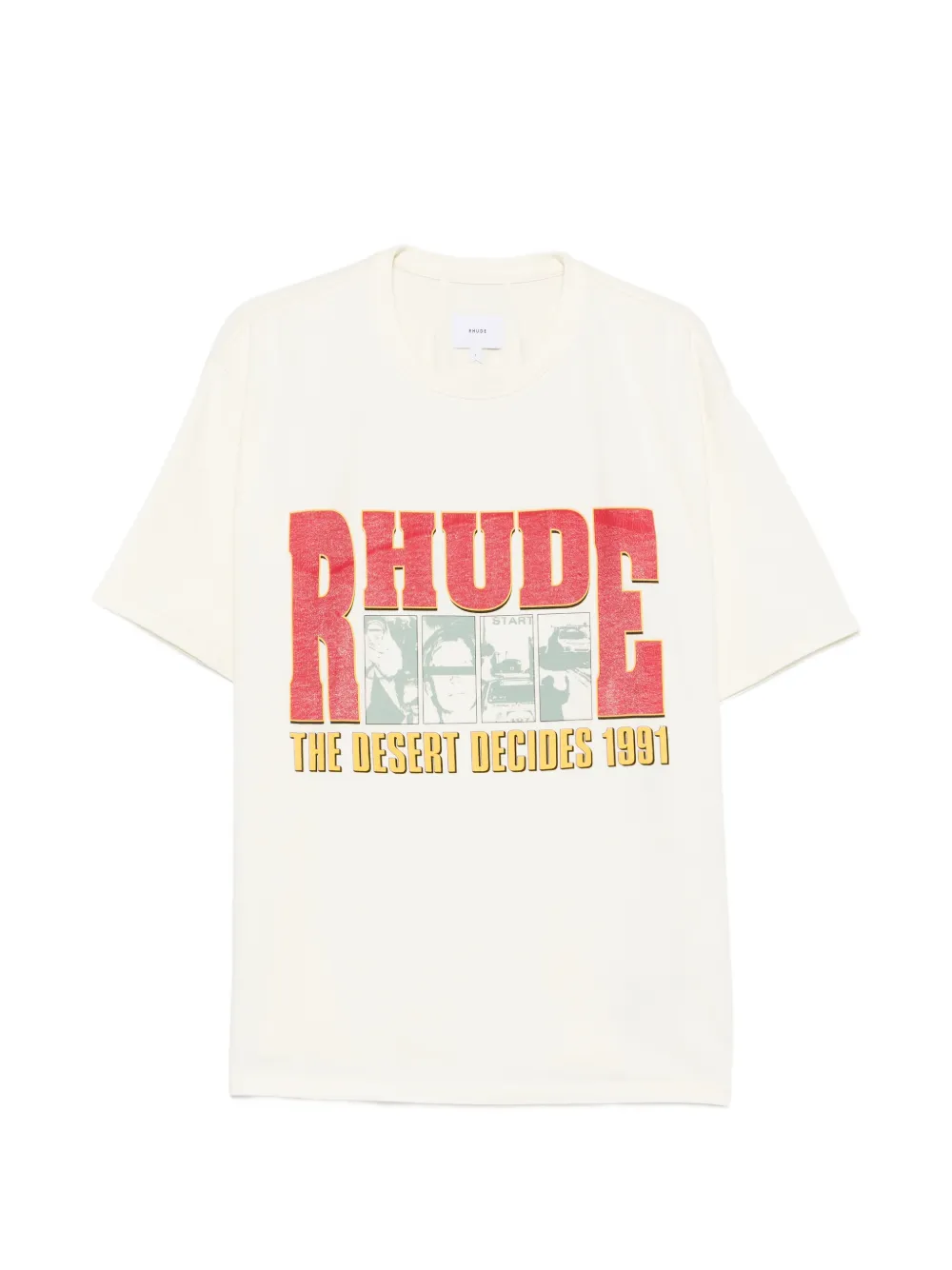 RHUDE The Desert Decides logo-print T-shirt
