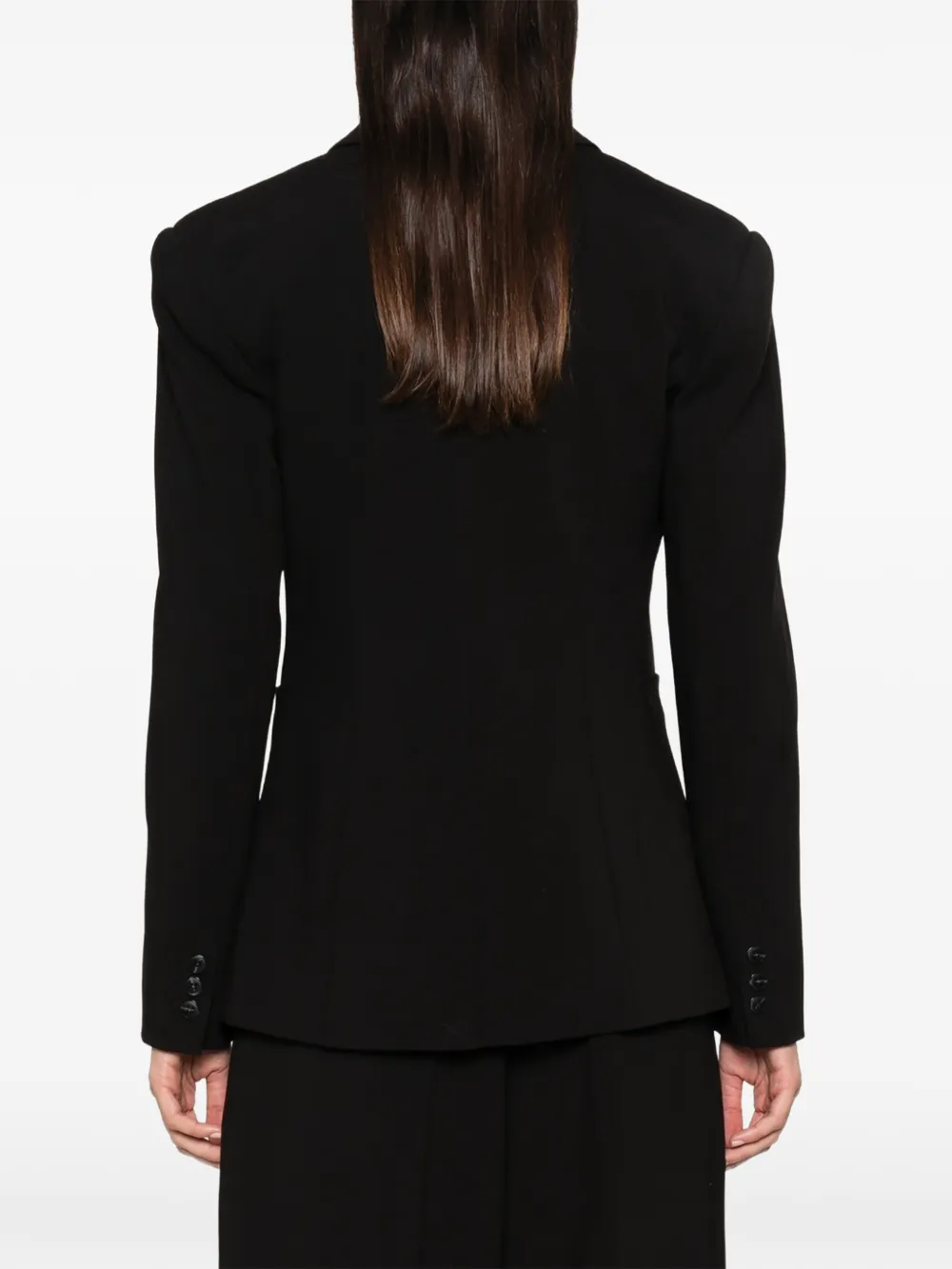 Essentiel Antwerp Knightly getailleerde blazer Zwart