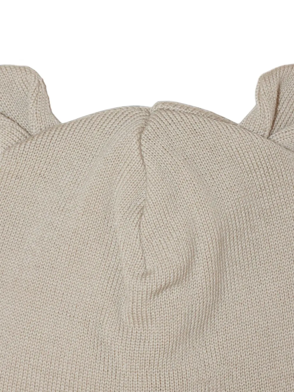 Little Bear Muts met oordetail Beige