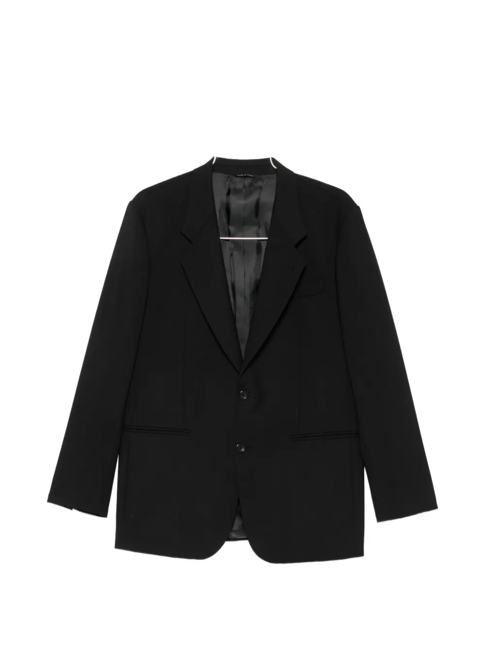 Reveres 1949 single-breasted notched-lapels blazer - Nero