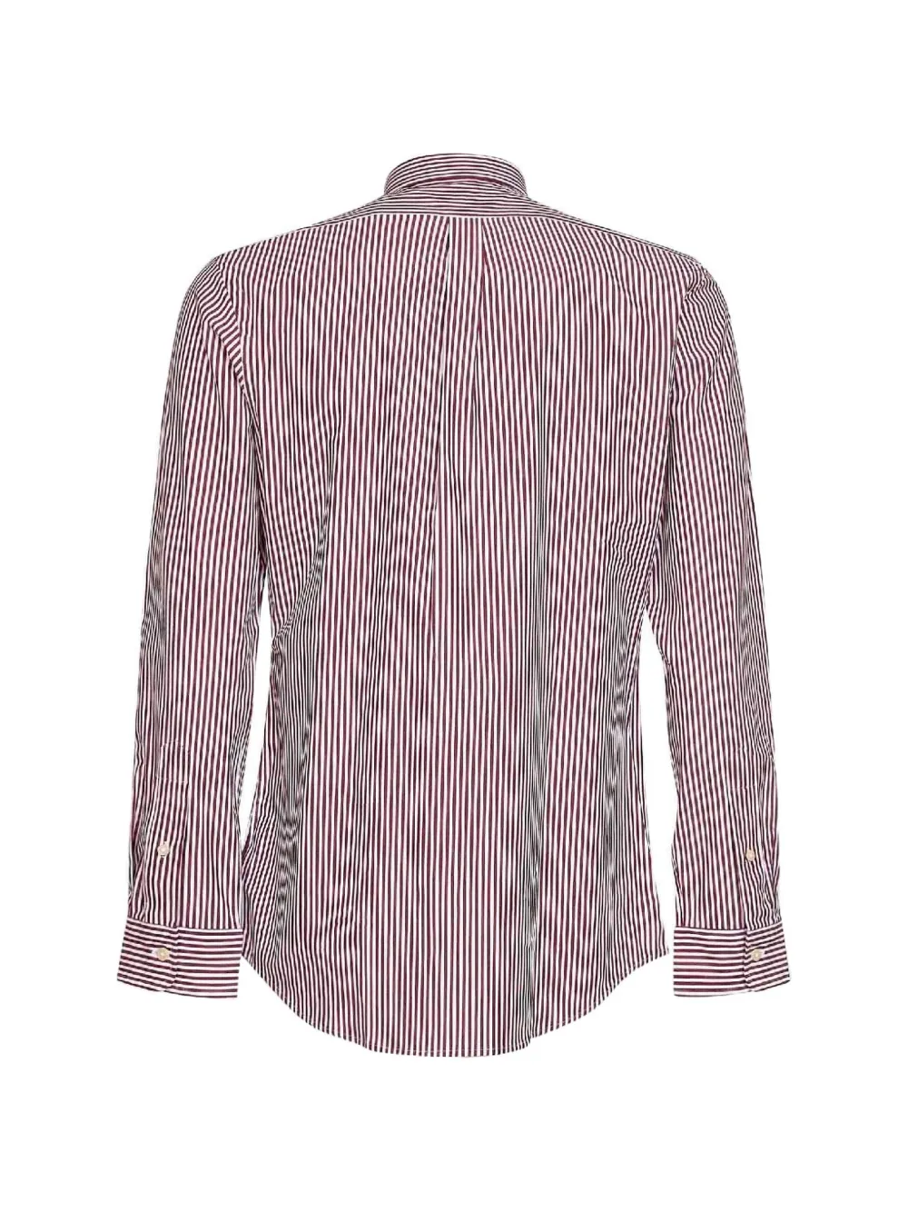 Polo Ralph Lauren Slim-fit gestreept popeline overhemd Rood