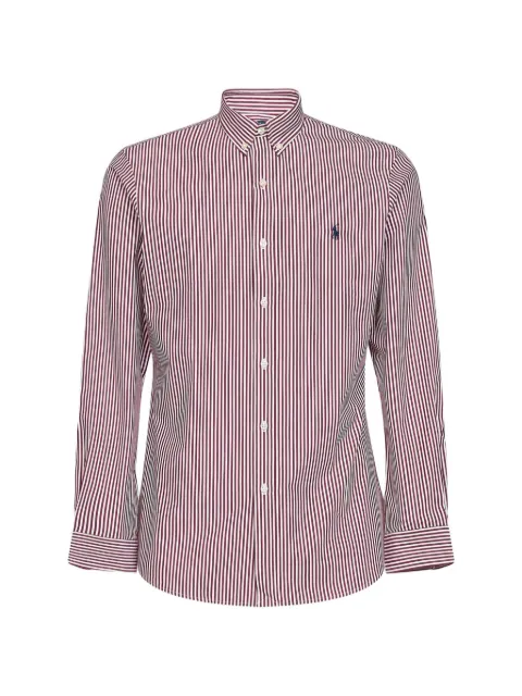 Polo Ralph Lauren camisa slim de popelina stretch con motivo de rayas