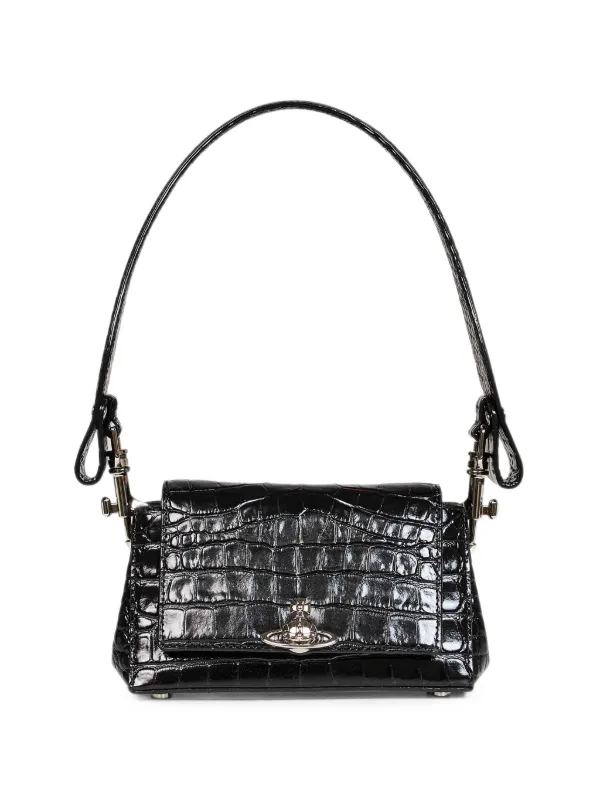 Vivienne Westwood Small Hazel Tote Bag in Black
