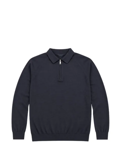 Paul & Shark raglan-sleeve wool polo shirt