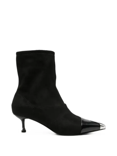 LIU JO metal-tip kitten-heel ankle boots