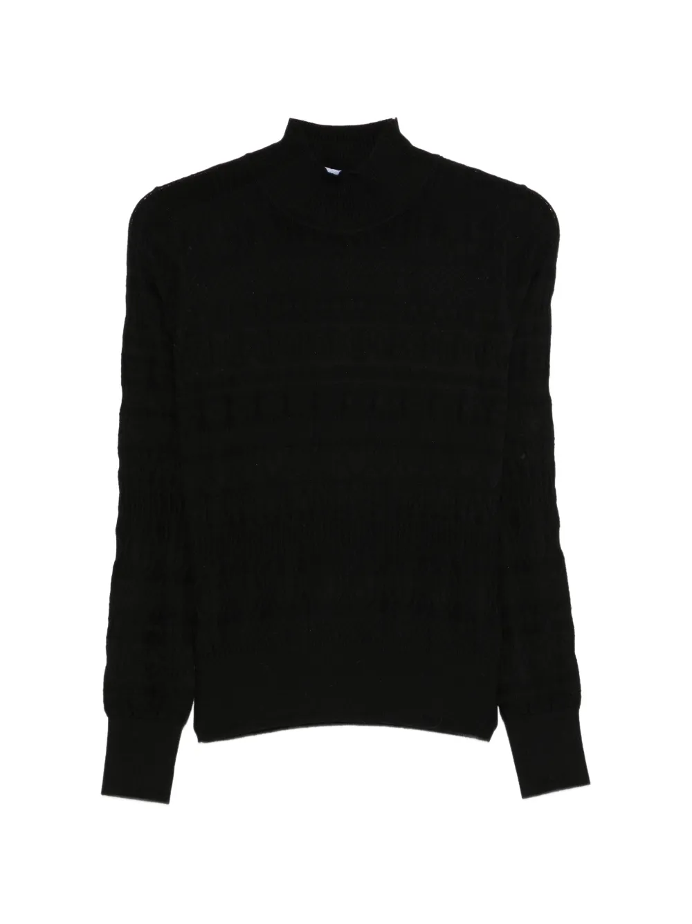 Iceberg cable-knit turtleneck sweater