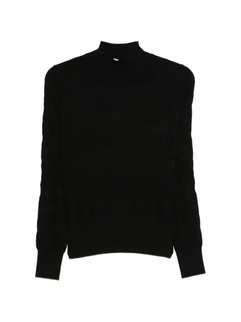 Iceberg cable-knit turtleneck sweater