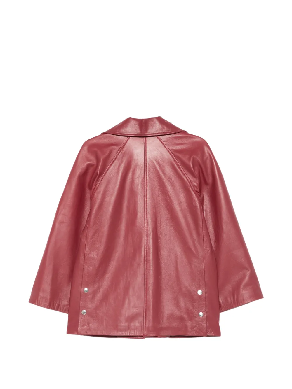 Liviana Conti Leren jas Rood