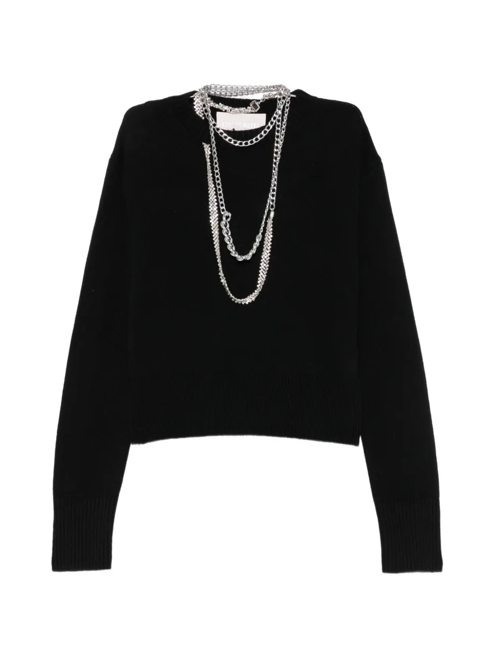 Circus Hotel chain-embellished sweater