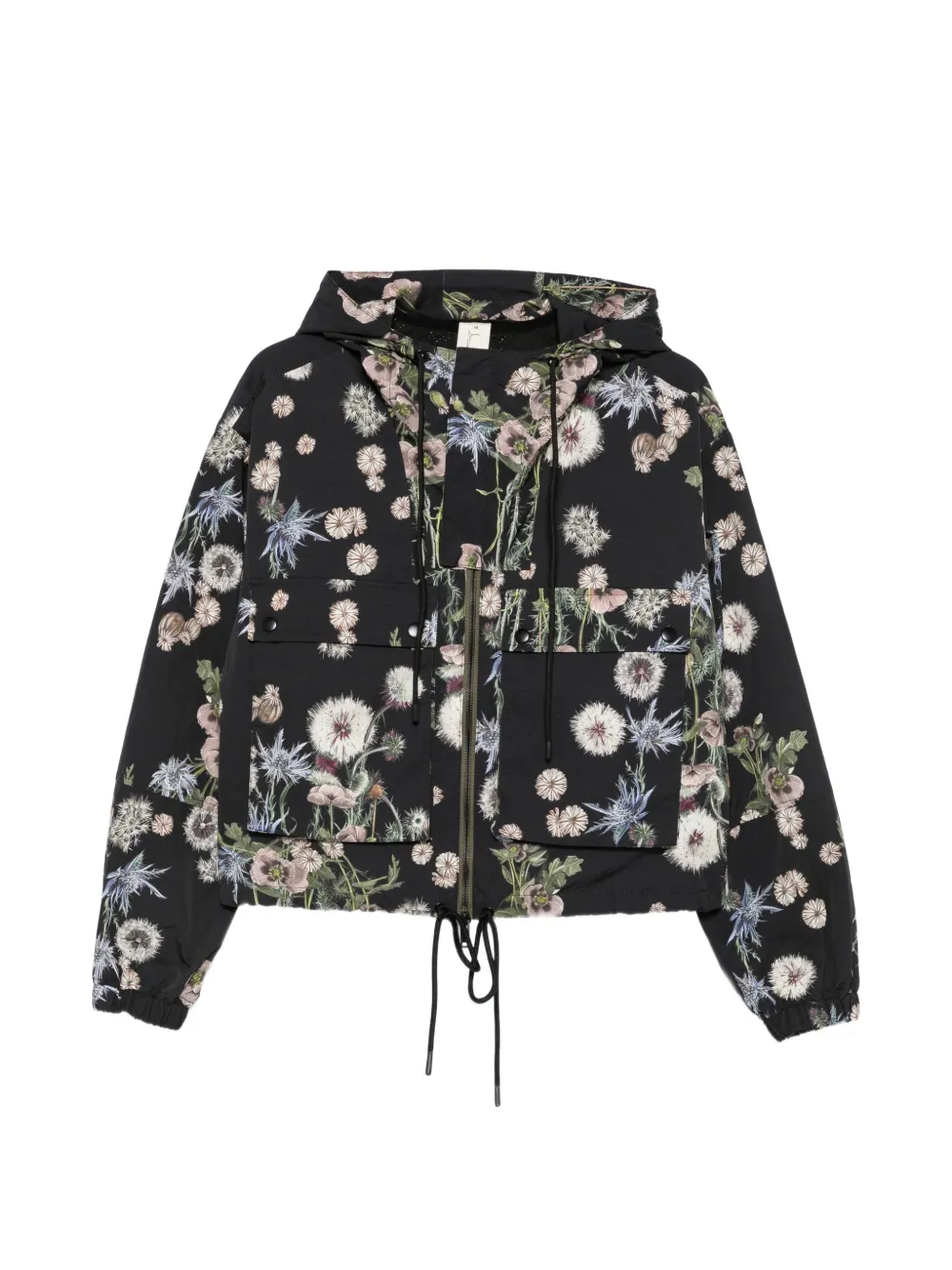 PSOPHIA floral-print hooded jacket