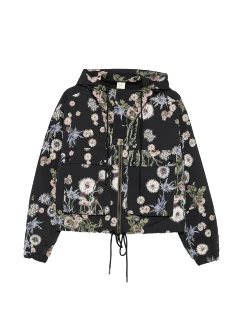 PSOPHIA floral-print hooded jacket