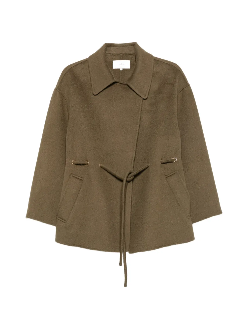Ba&Sh belted wool jacket | Green | Image 1