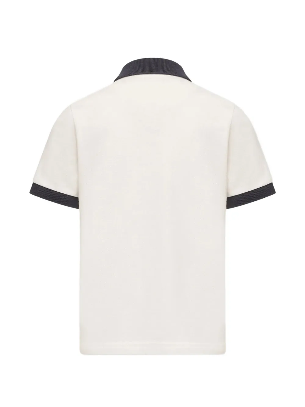 Moncler Enfant Poloshirt met logopatch Beige