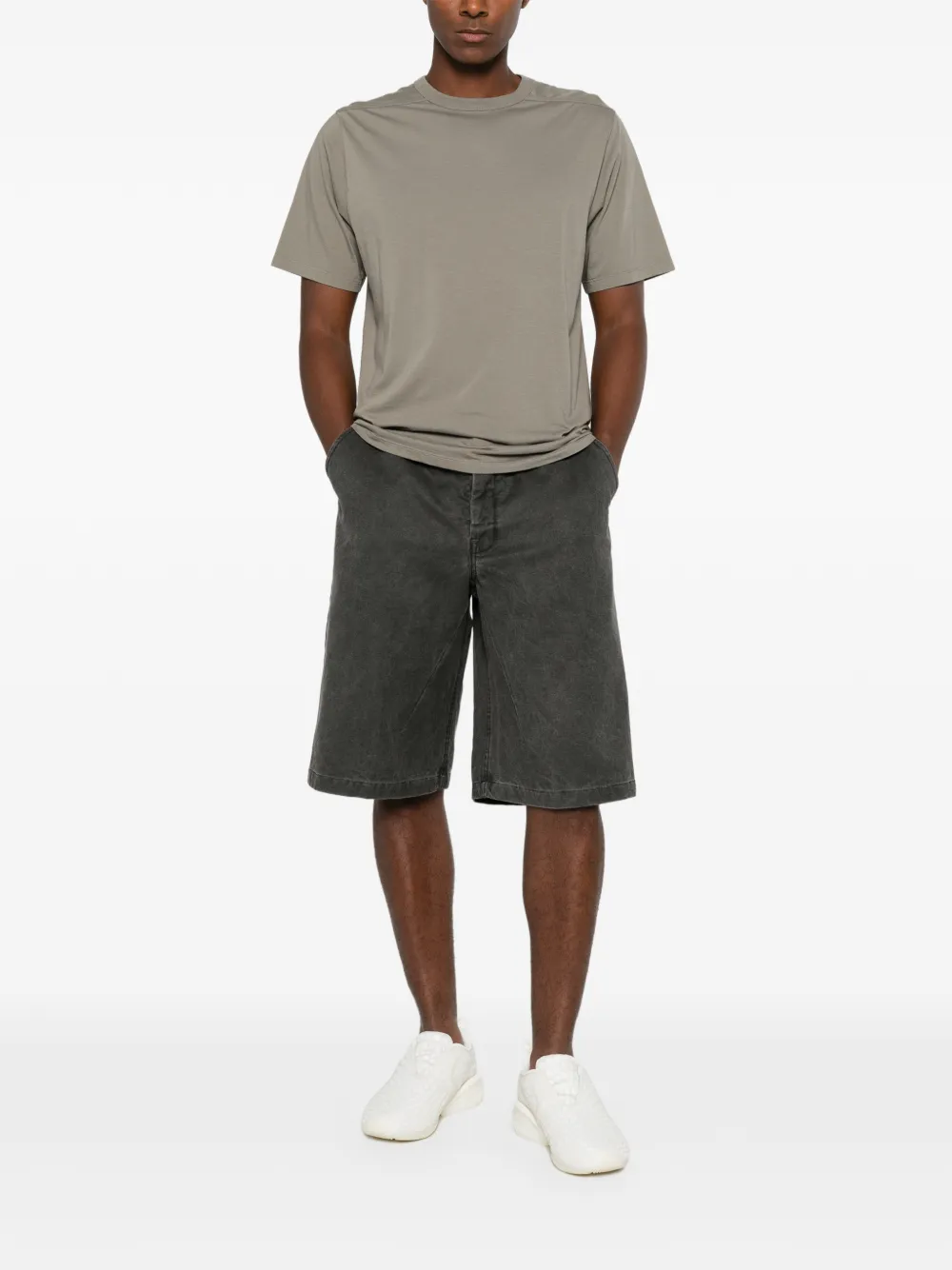 Rick Owens Level T-shirt Grijs