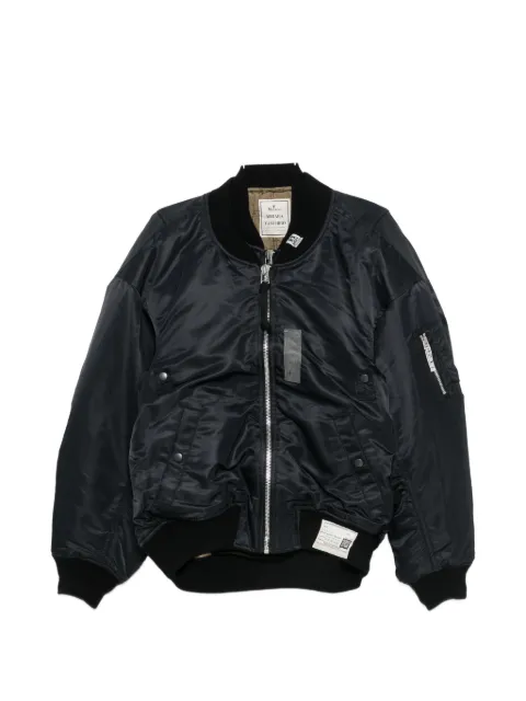 Maison MIHARA YASUHIRO panelled layered-effect bomber jacket