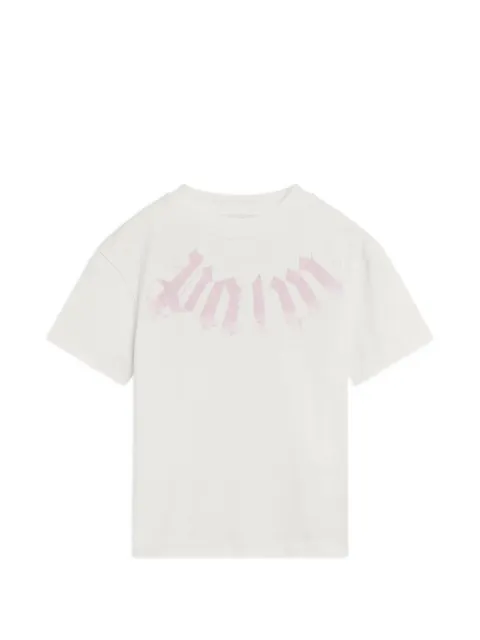 Palm Angels Kids playera de algodón con logo estampado
