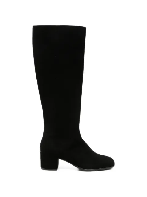 Liviana Conti suede-finish knee-high boots