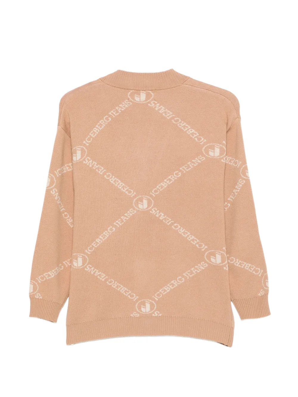 Iceberg Intarsia vest Beige