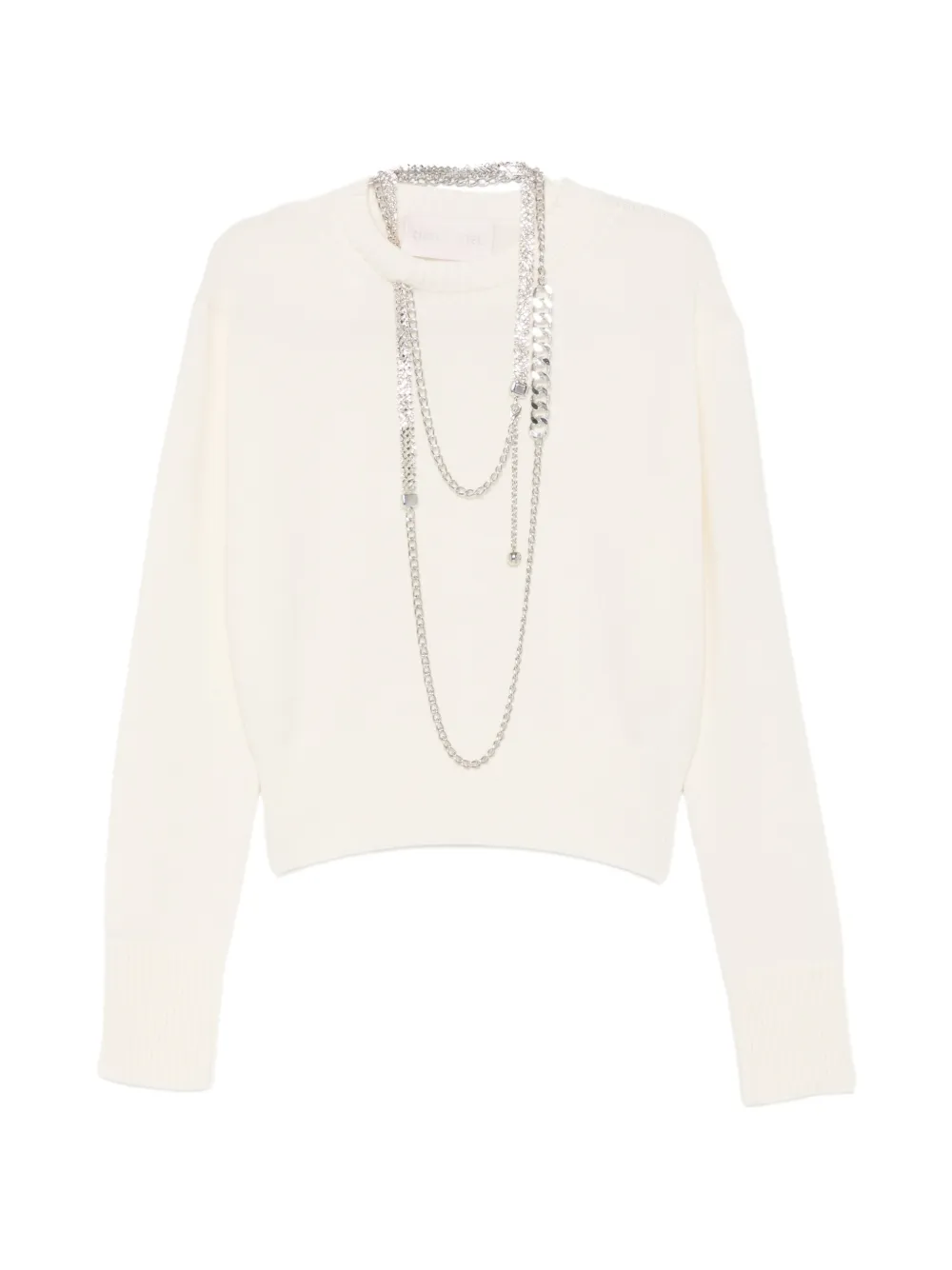 Circus Hotel chain-embellished sweater