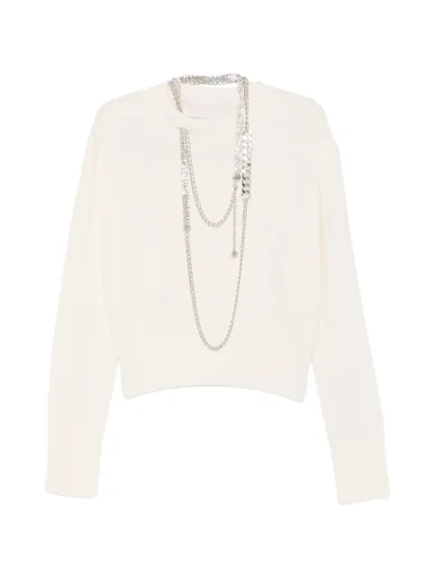 Circus Hotel chain-embellished sweater