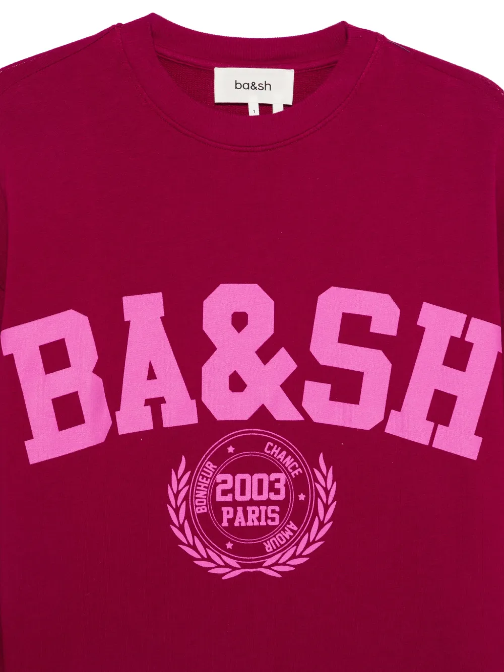 Ba&Sh Benjamin sweater met logoprint Roze