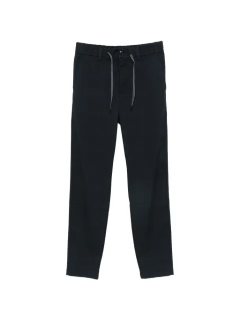 BOSS check-pattern drawstring trousers