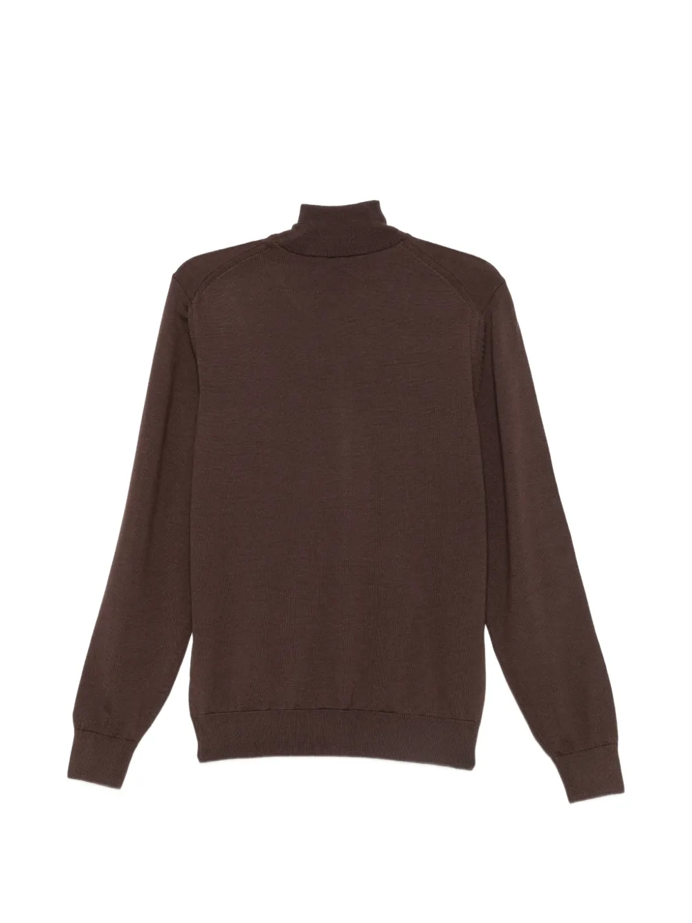 BOSS zip-up high-neck sweater Bruin