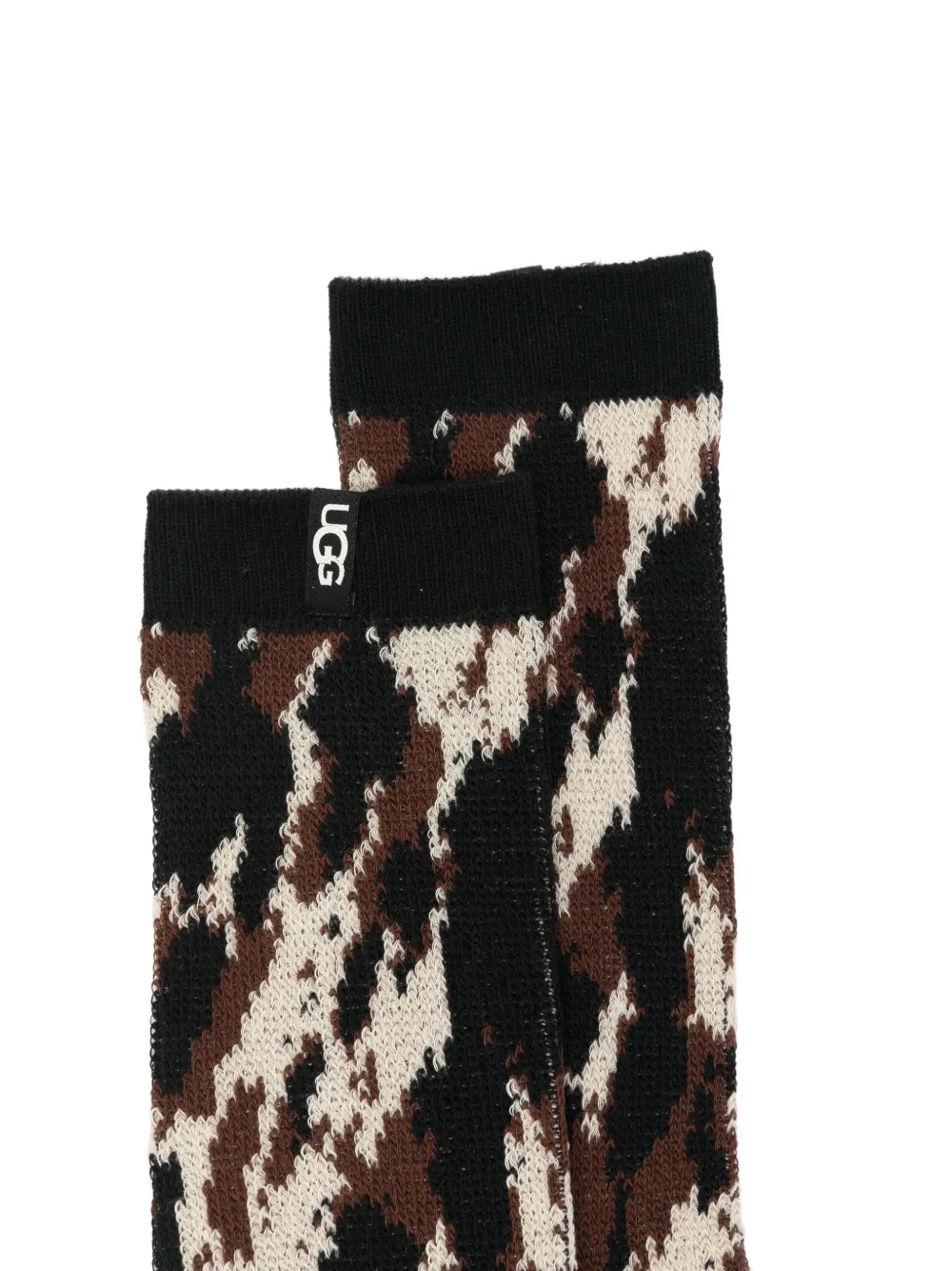 UGG Sokken met abstracte print Zwart