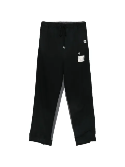 Maison MIHARA YASUHIRO logo-patch panelled track pants