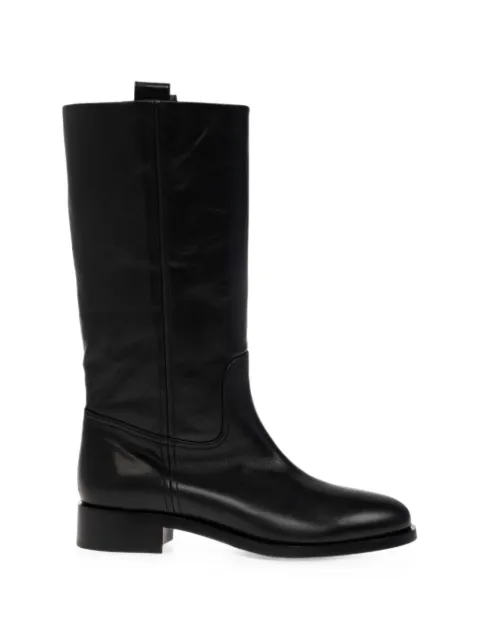 Aeyde Theo knee-high leather boots