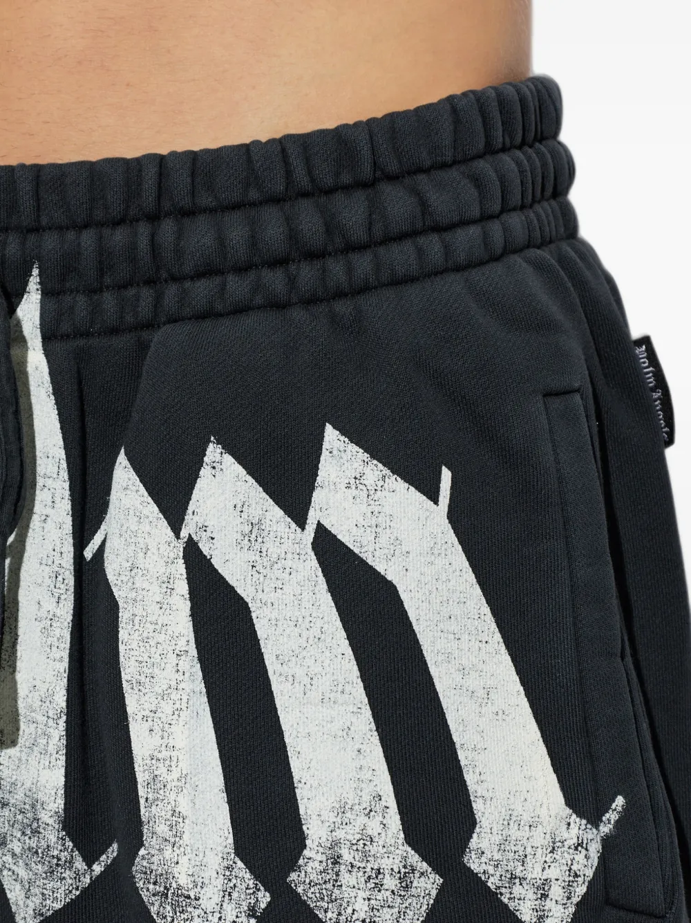 Palm Angels Trainingsbroek met logoprint Zwart