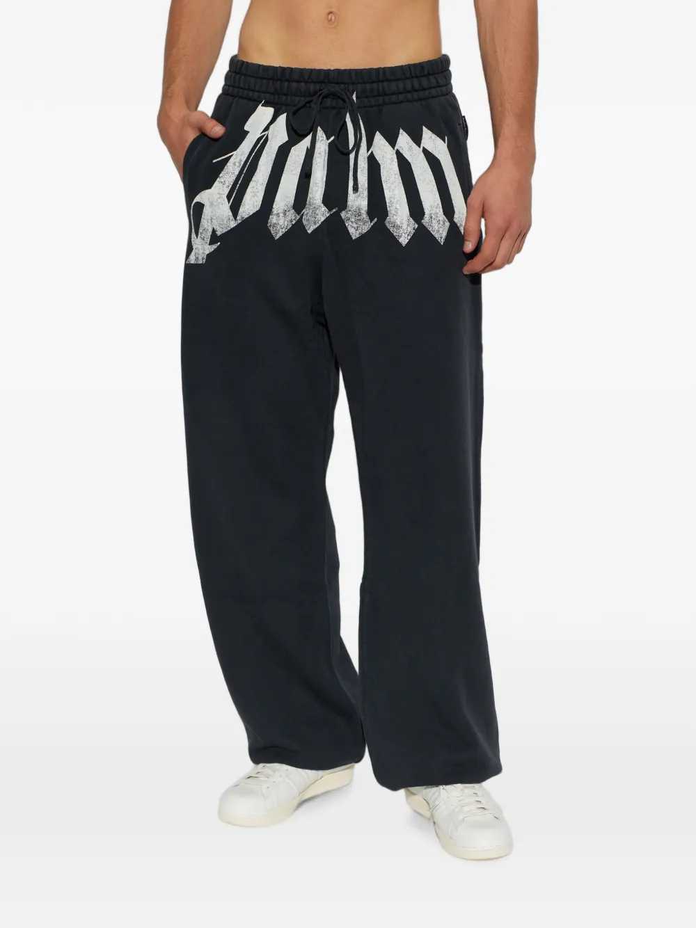 Palm Angels Trainingsbroek met logoprint Zwart