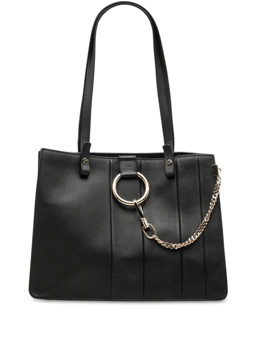 Chloé Pre-Owned 2015 Calfskin Faye tote bag - Nero