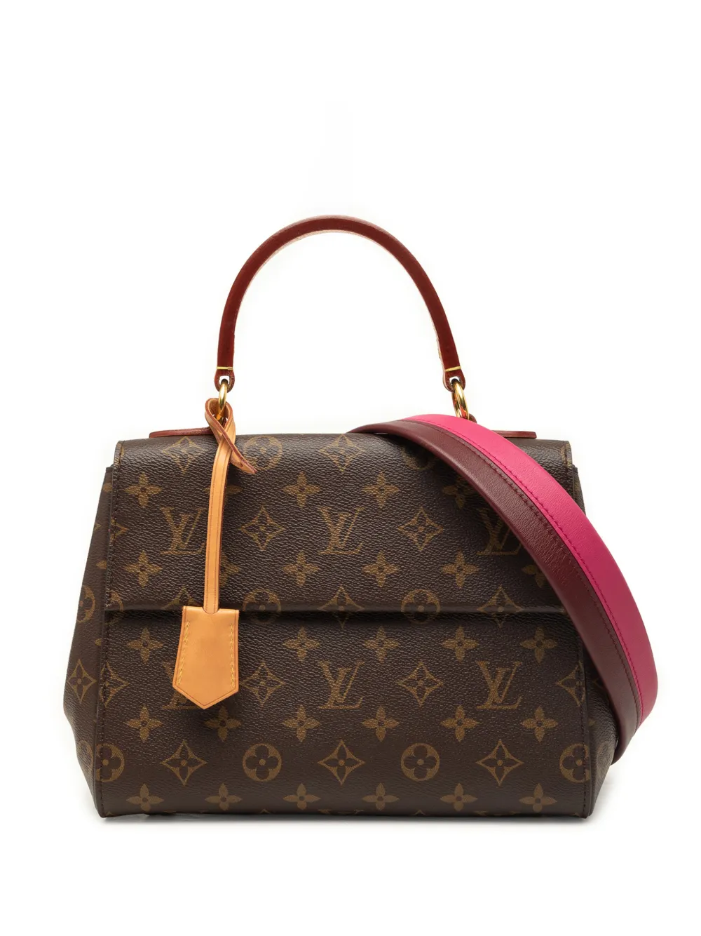 Louis Vuitton Pre-Owned 2017 Monogram Cluny BB satchel - Marrone