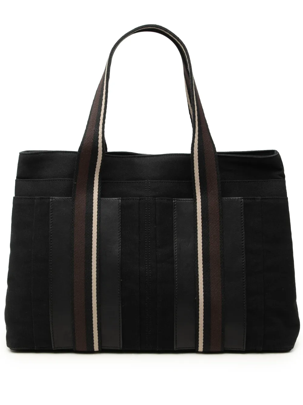 Hermès Pre-Owned 2000-2010 Canvas Sac Troca Horizontal MM tote bag - Nero