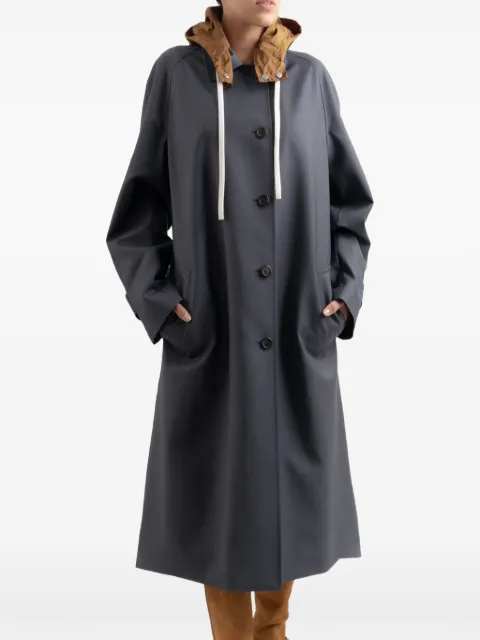 Miu Miu hooded oversized coat