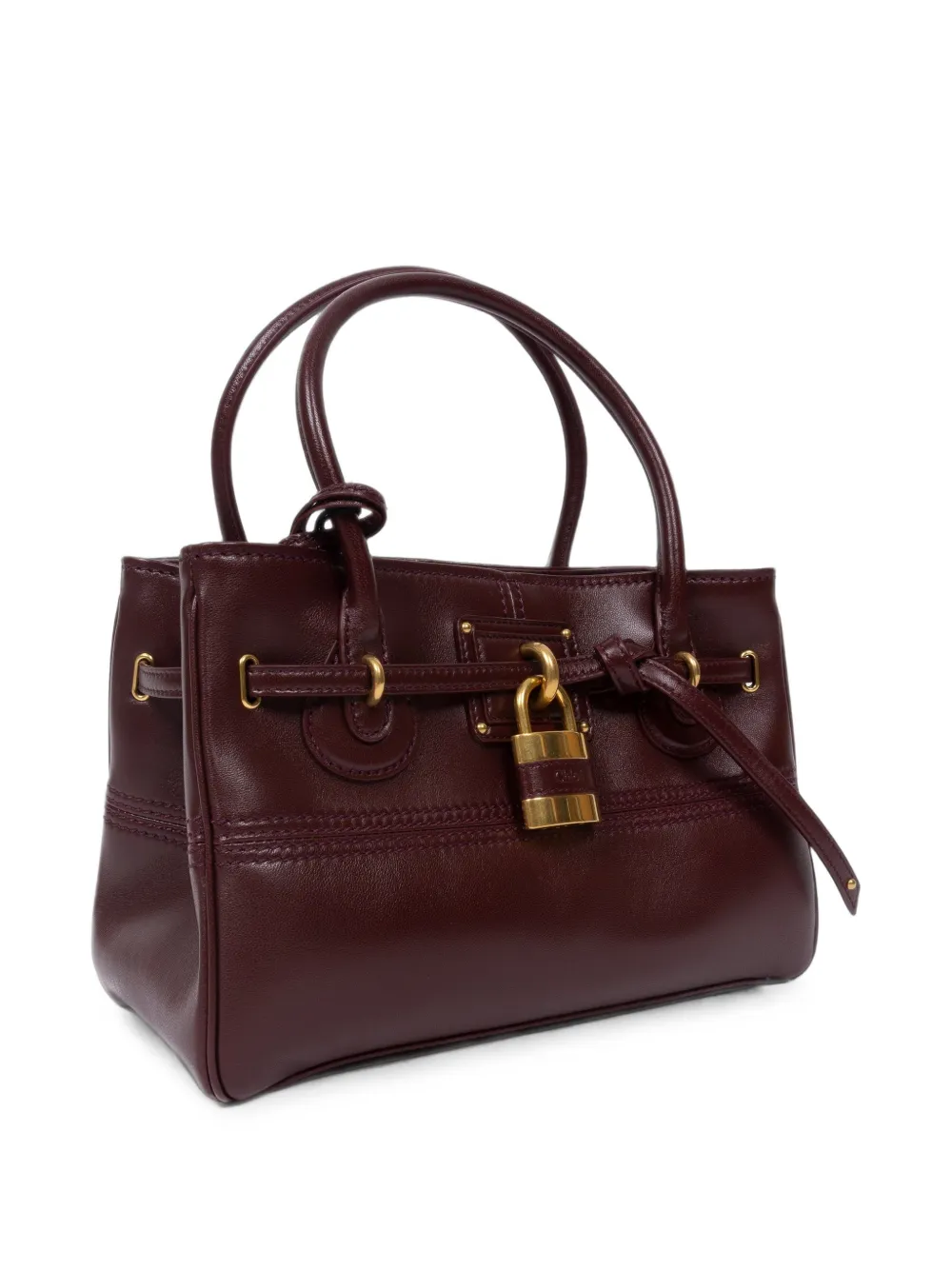 Chloé Paddington leren shopper Rood