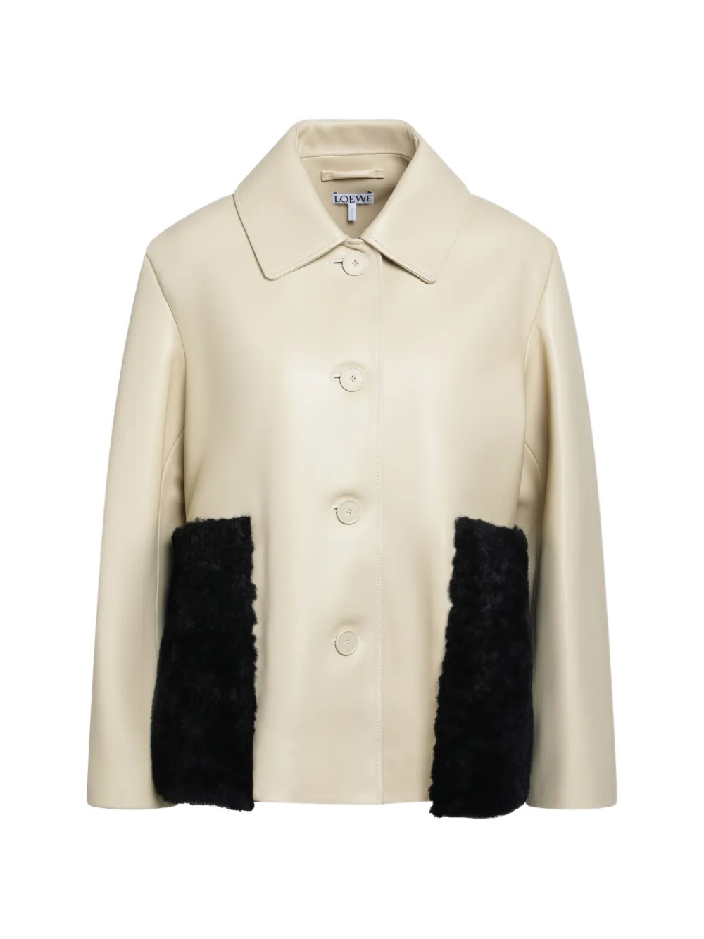 LOEWE jacket in nappa lambskin - Toni neutri