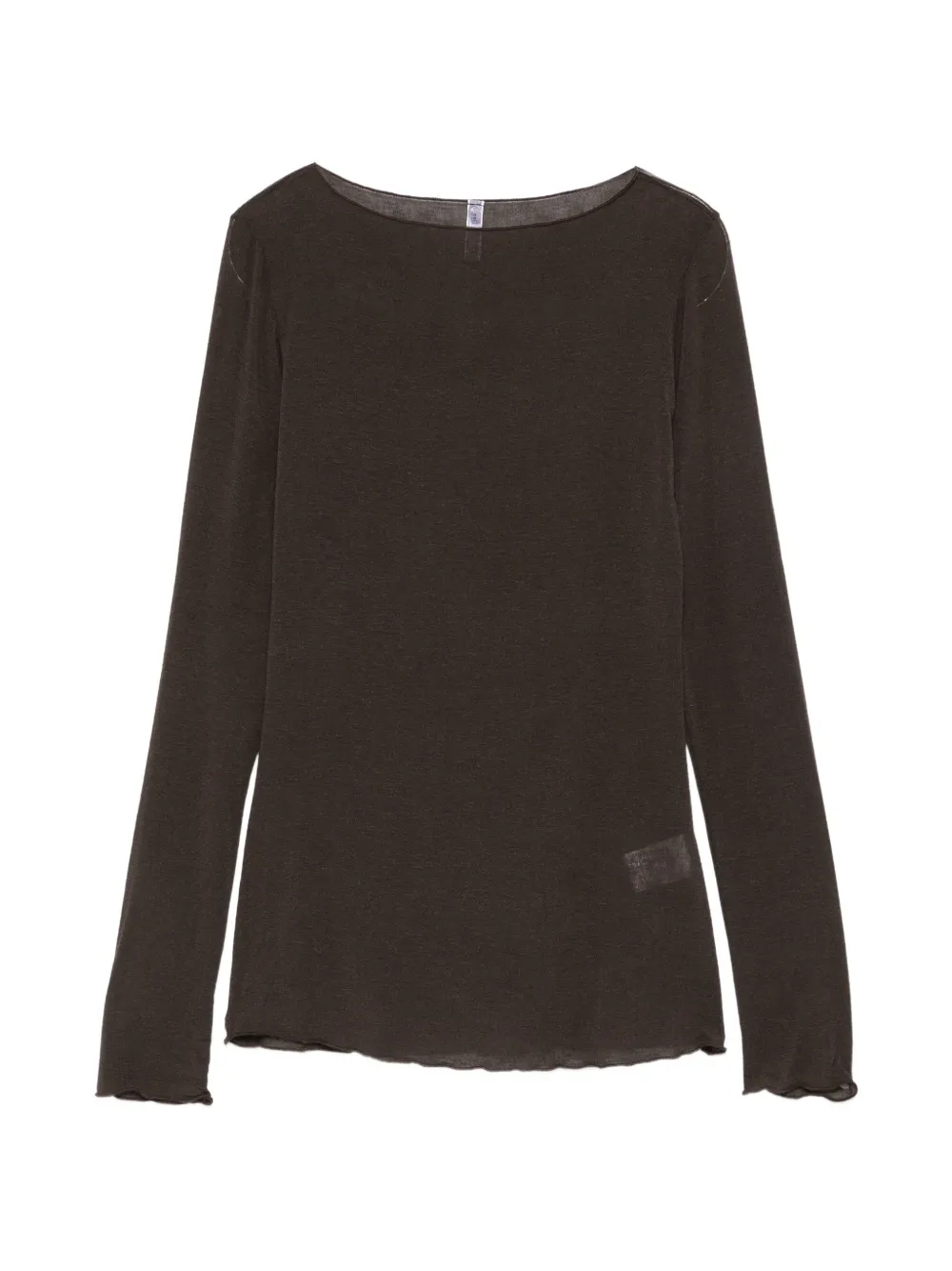 Daniele Fiesoli boat-neck long-sleeve sweater