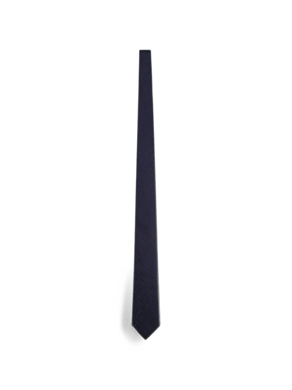Giorgio Armani Stropdas met GA-logo-jacquard Blauw