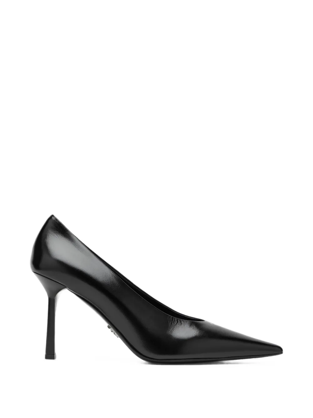 Prada escarpins en cuir - Noir