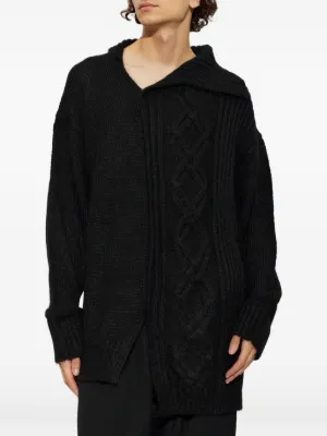SAINT MXXXXXX x Denim Tears Floral Cardigan | Black | FARFETCH