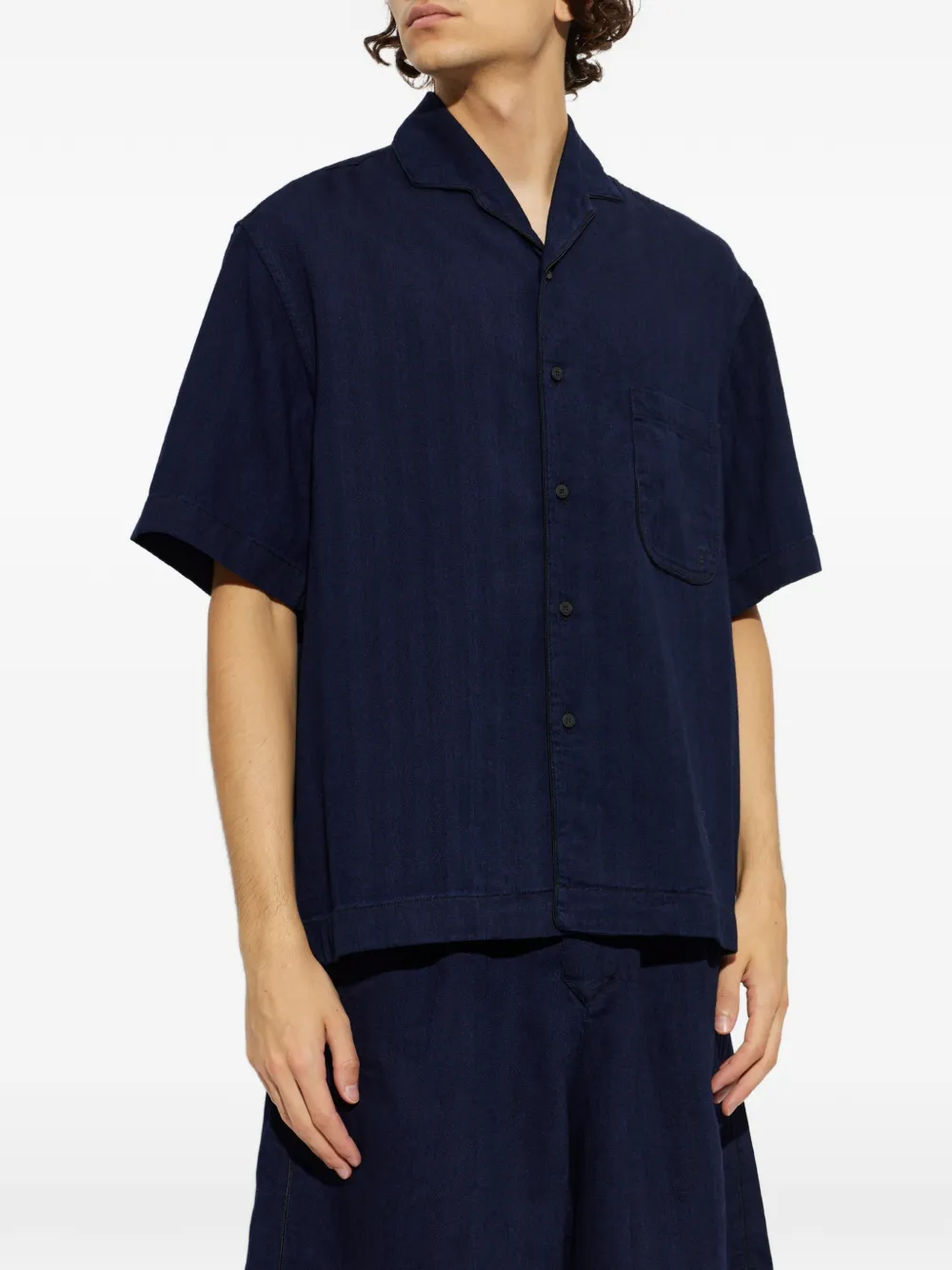 Jacquemus The Pyjama denim overhemd Blauw