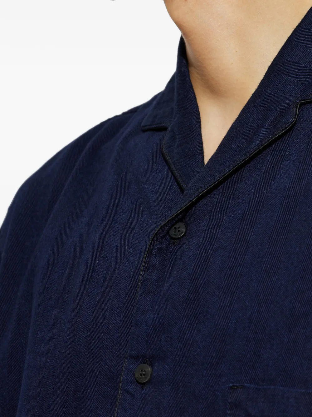 Jacquemus The Pyjama denim overhemd Blauw