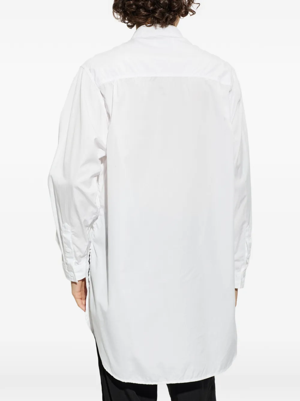 Yohji Yamamoto Oversized overhemd Wit