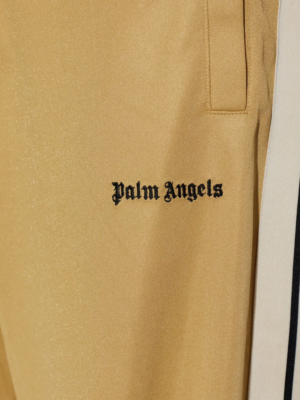 Palm Angels Trainingsbroek met zijstreep Geel